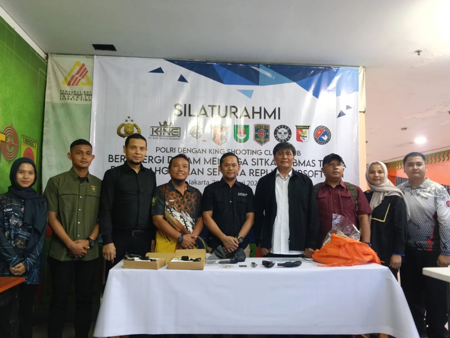 Polri dan King Shooting Club Grup Amankan Senjata Ilegal dalam Sosialisasi Regulasi Airsoft Gun