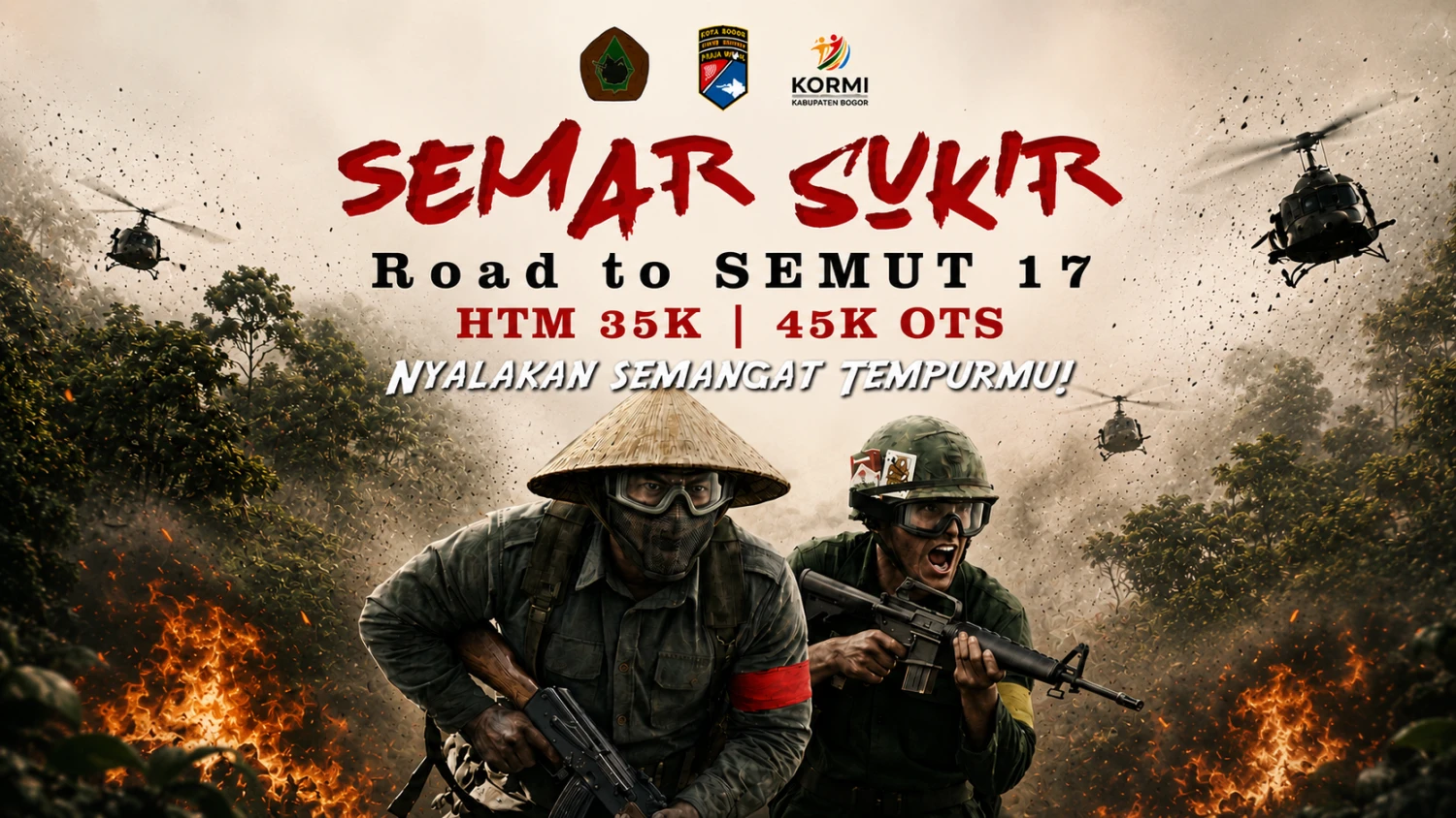 SEMAR Gelar Road to SEMUT 17 Chapter 2, Airsofter Diajak Asah Insting Tempur Sebelum Pertempuran Besar