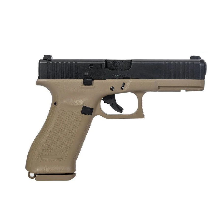 UMAREX GLOCK 17 GEN 5 GBB AIRSOFT PISTOL (FRENCH ARMY VERSION) W/ REAL GLOCK CASE & BACK STRAP (BY VFC)