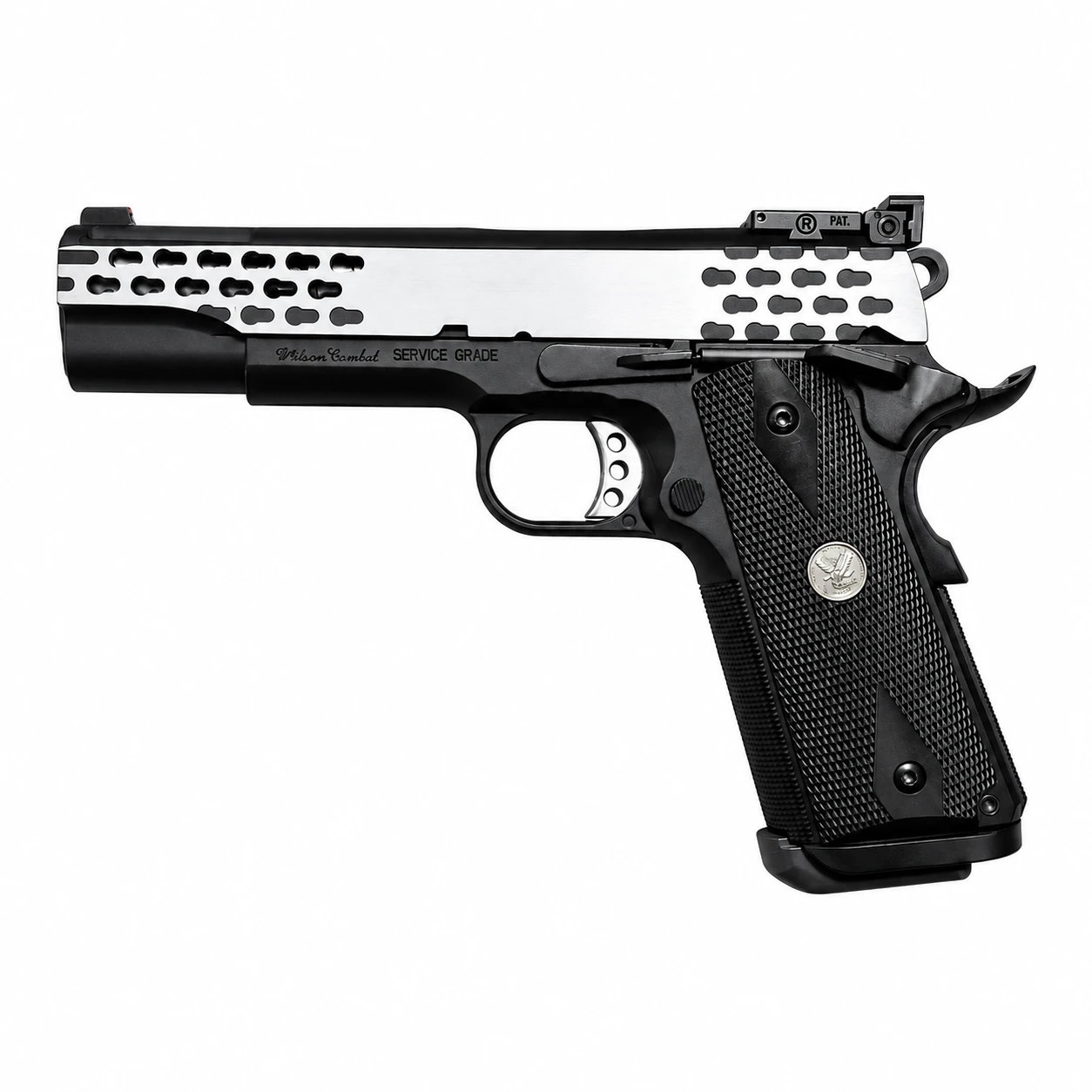 Army Armament R30 1911 Slide Silver GBB Airsoftgun M1911 Gas Blowback