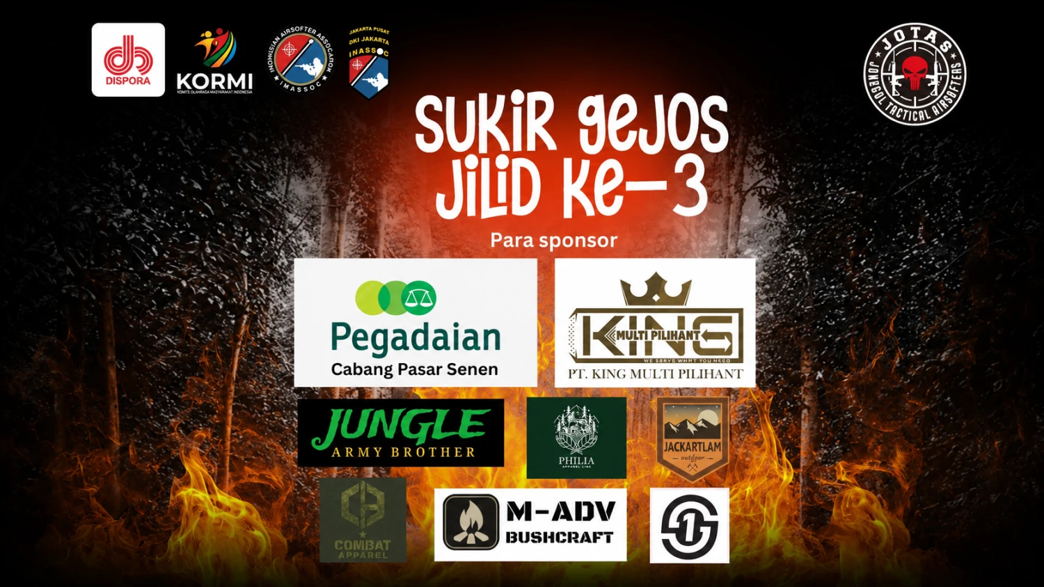 Sukir Gejos Jilid Ke-3: Rayakan Anniversary Jotas ke-2 dengan Aksi, Adrenalin, dan Persaudaraan