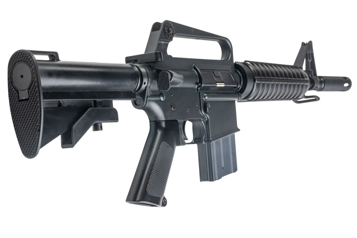 CYBERGUN XM177E1 COLT M609 GBB AIRSOFT RIFLE (CGS SYSTEM) - BLACK